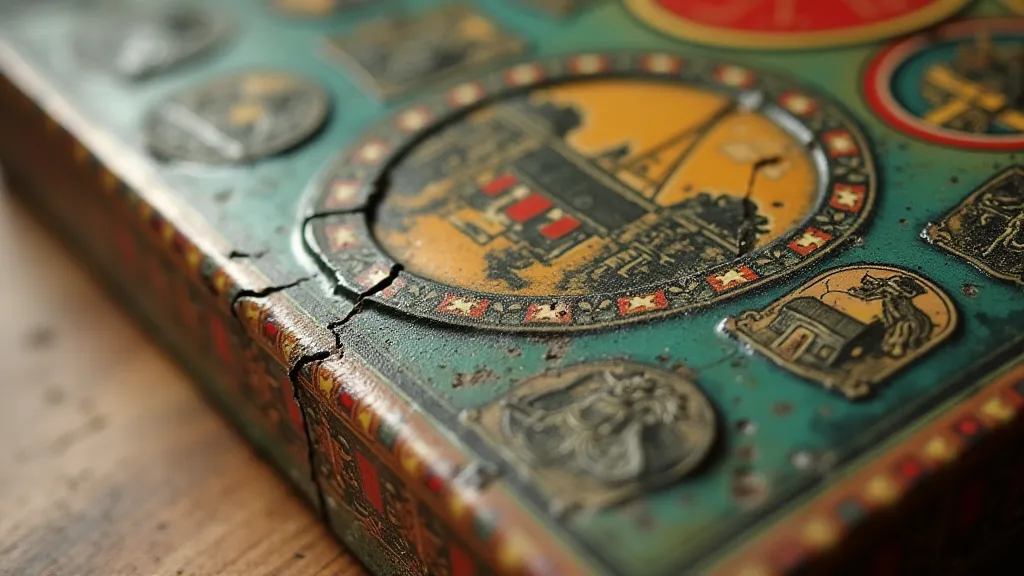 Vintage 'Mansion of Happiness' board game box