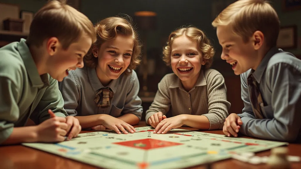 Vintage Monopoly Game Advertisement