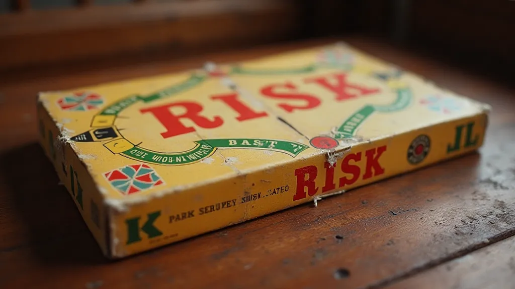 Vintage Risk game box